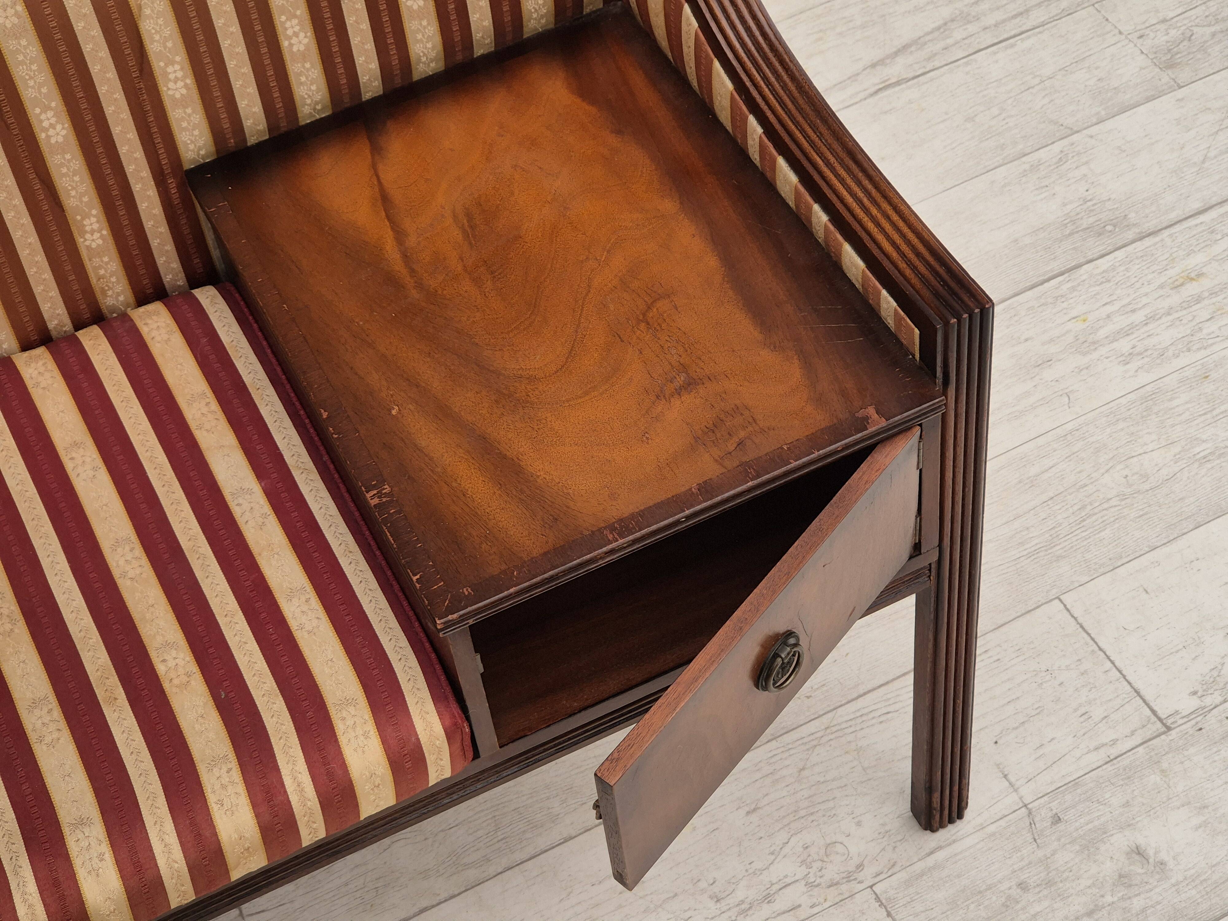 1950s, Scandinavian design, seater dresser, mahogany.
