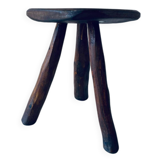 Tabouret brutaliste antique