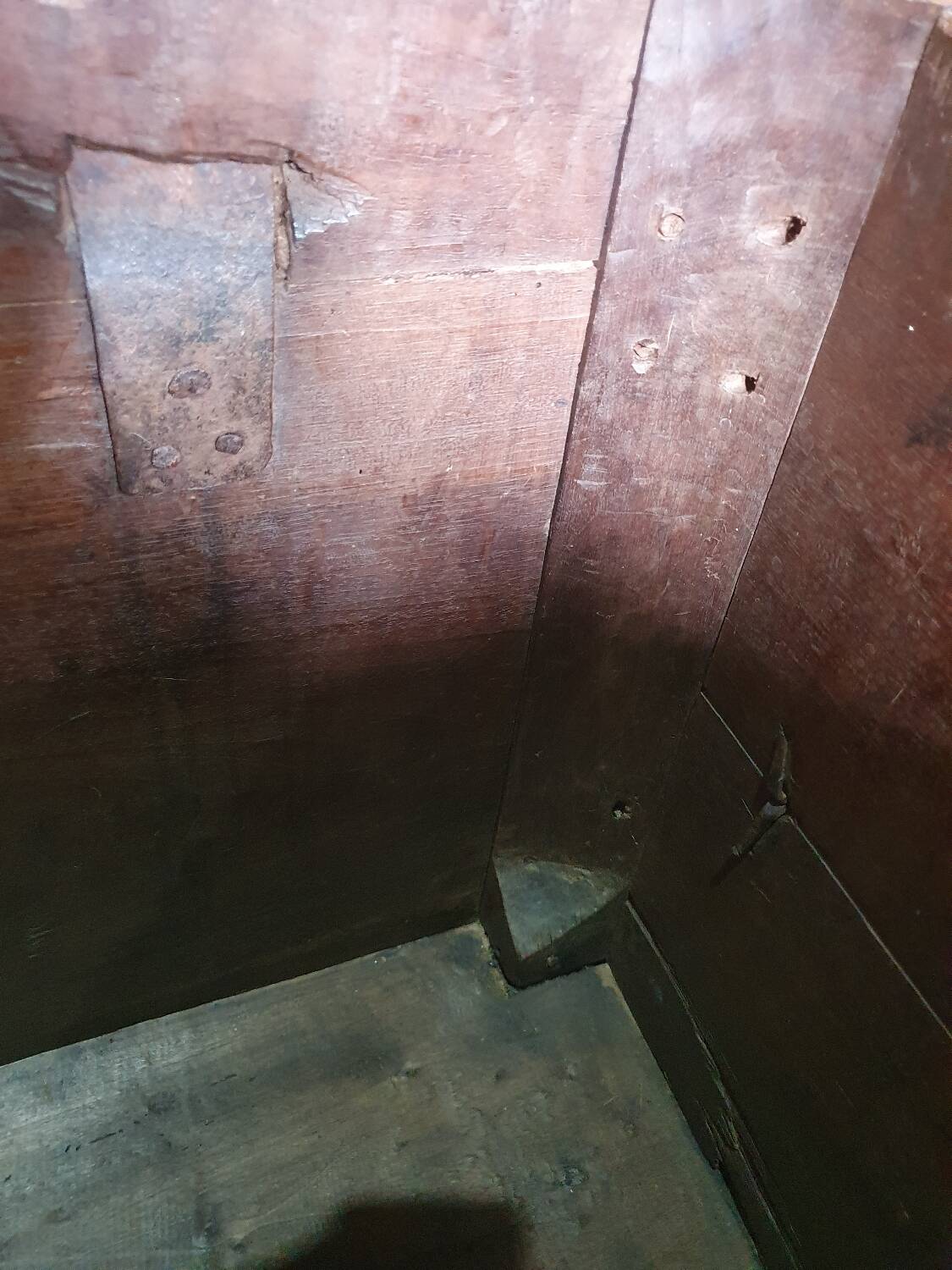 18th-century wedding chest