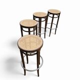 4 x Thonet 82 / 204 RH stool Height 80 Width 45 cm Price / set of 4 thonet