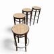 4 x Thonet 82/204 RH stool Height 80 Width 45 cm Price / set of 4 thonet