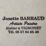 Tableau Josette Barraud