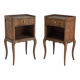 Pair of Art Nouveau bedside tables