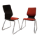 2 chaises Pagwood Flötotto par Elmar Flötotto
