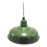 Enamelled sheet metal suspension