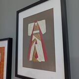 Cadre art pliage papier