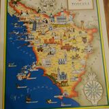 Map Tuscany