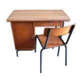 Schoolboy desk and matching chair