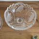 Bonbonnière vintage oiseaux cristal