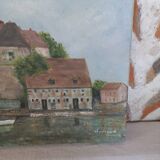 Oil on canvas Honfleur