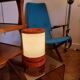 Paire de lampe orange années 70