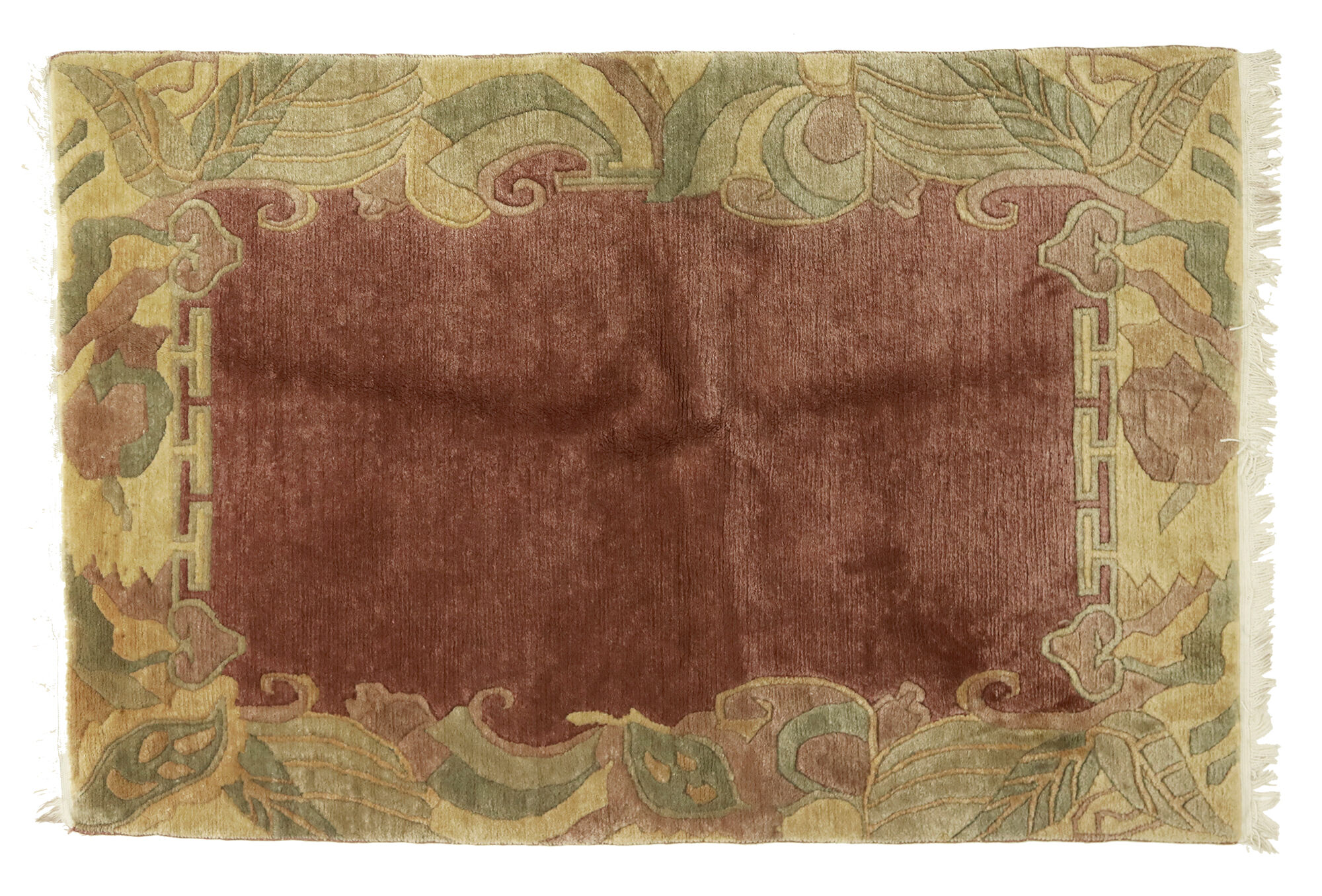 Anatolian handmade vintage rug 185 cm x 120 cm