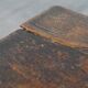 Antique Spanish side table from the late 18th century with a drawer