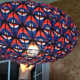 Fabric lampshade