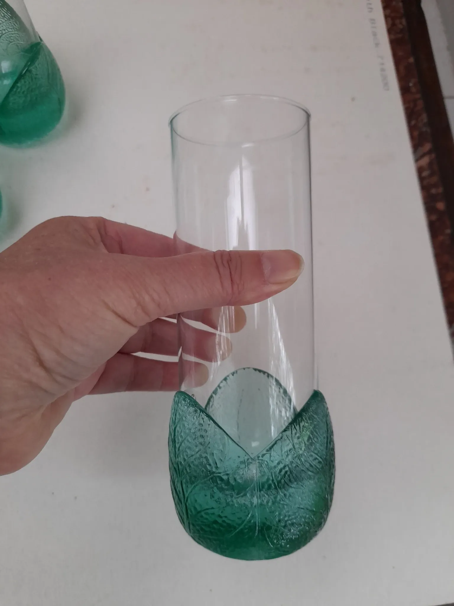 Set of Italian glasses L.A.C.S. alexandrite