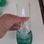 Set of Italian glasses L.A.C.S. alexandrite
