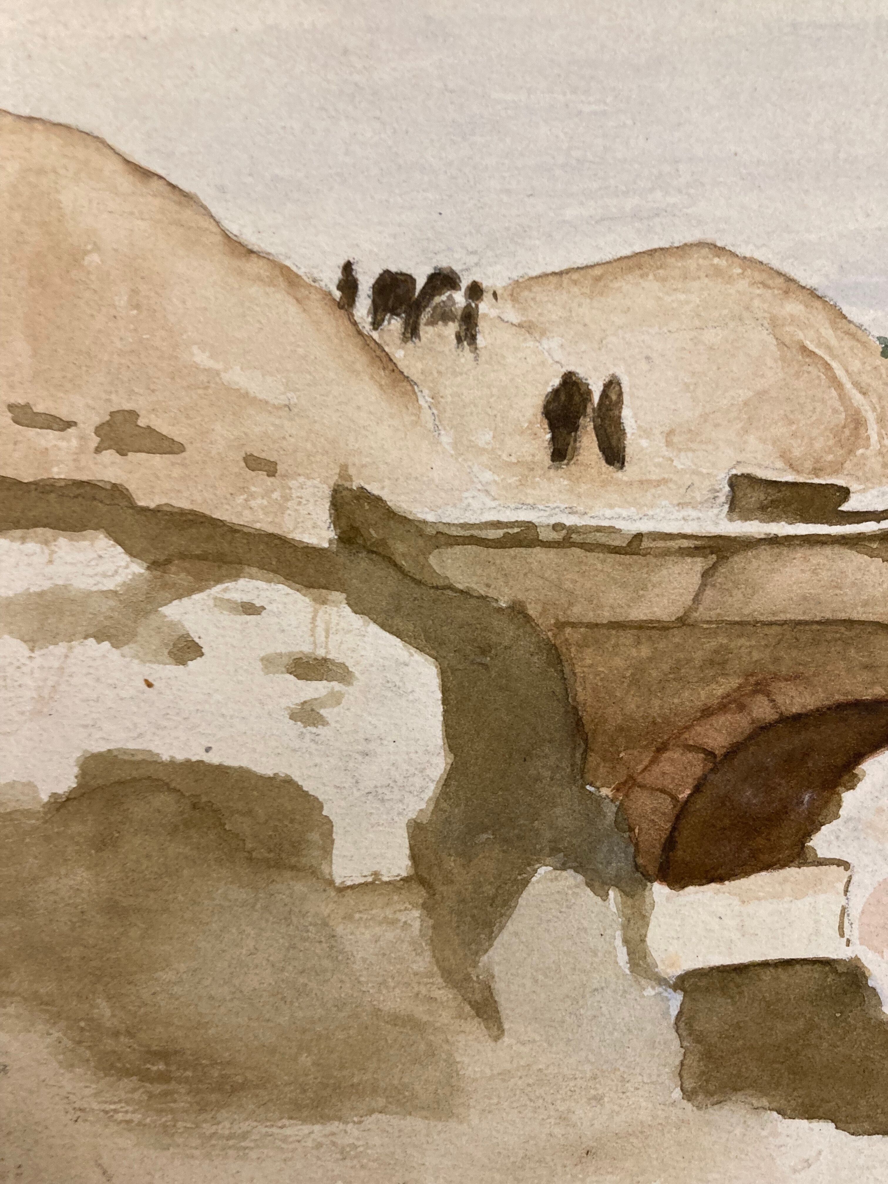 Aquarelle vintage