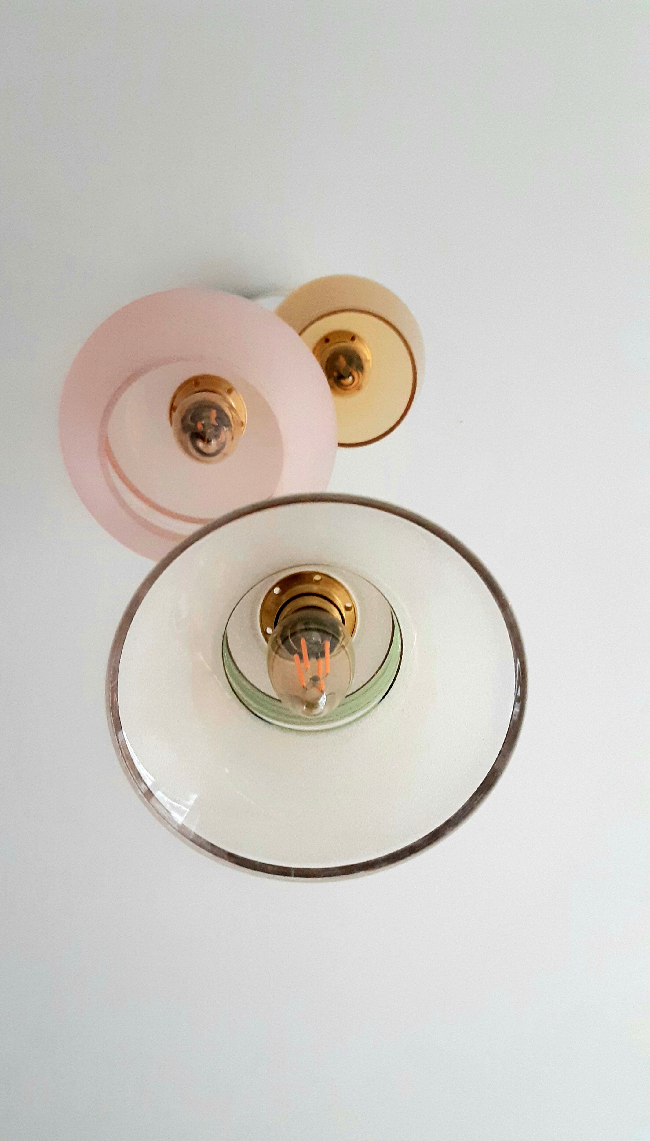 Art deco hanging lamp