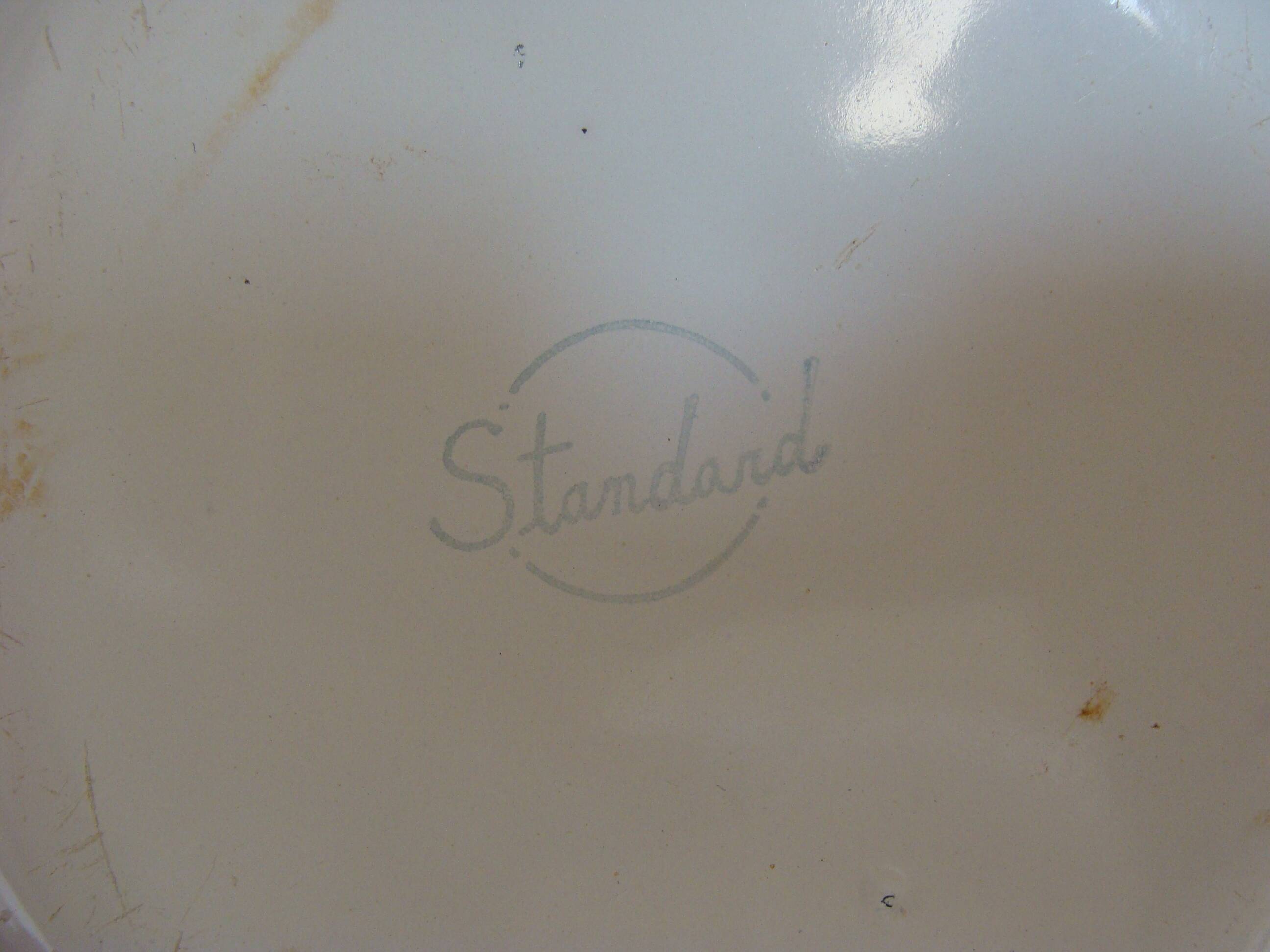 Vintage enameled tin plate