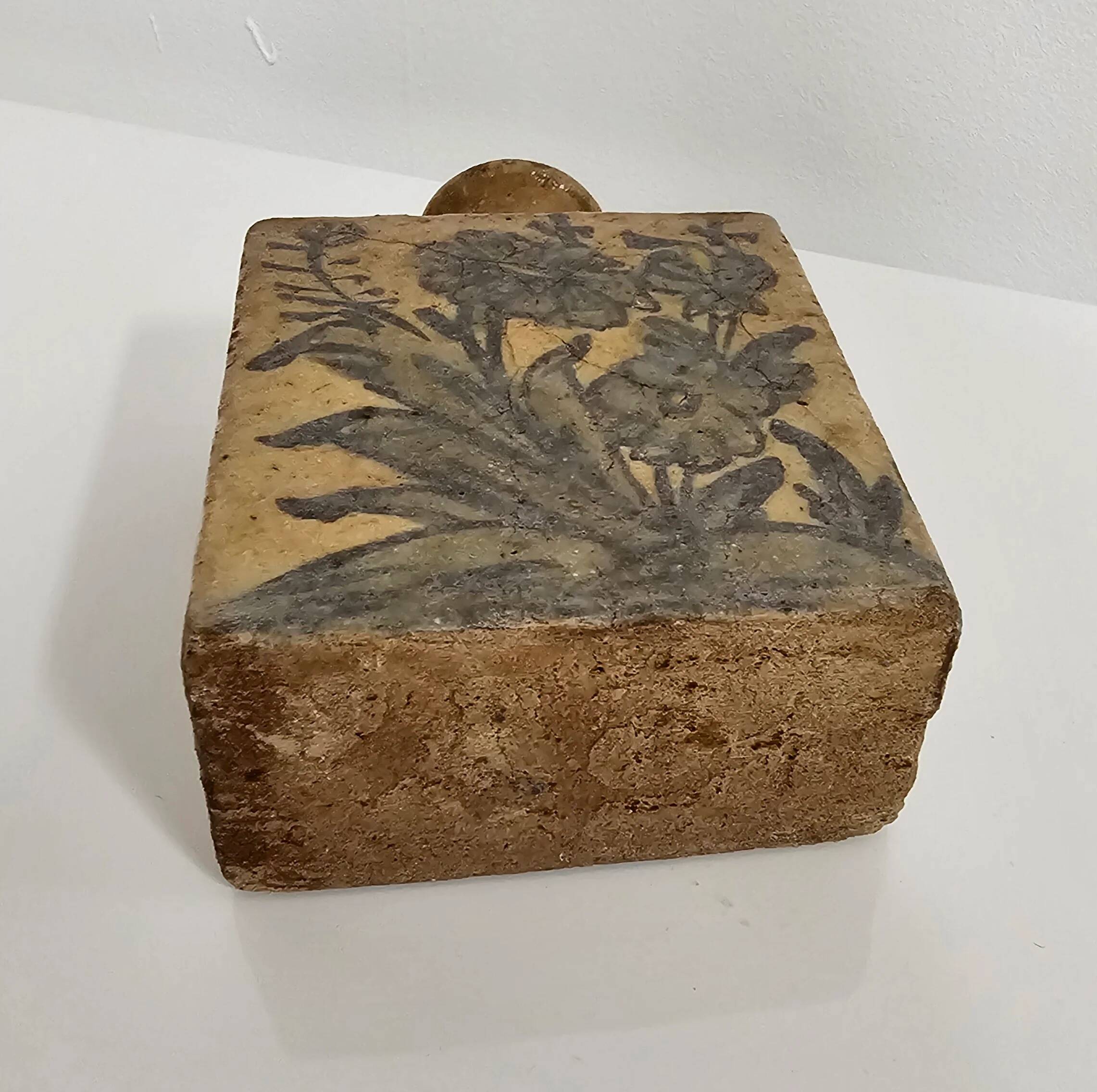 Early 20th century Persian Qajar dynasty pottery vases / bowl / bottle / 1900s