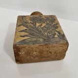 Early 20th century Persian Qajar dynasty pottery vases / bowl / bottle / 1900s