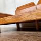 Canape seltz orme et cuir design 1960