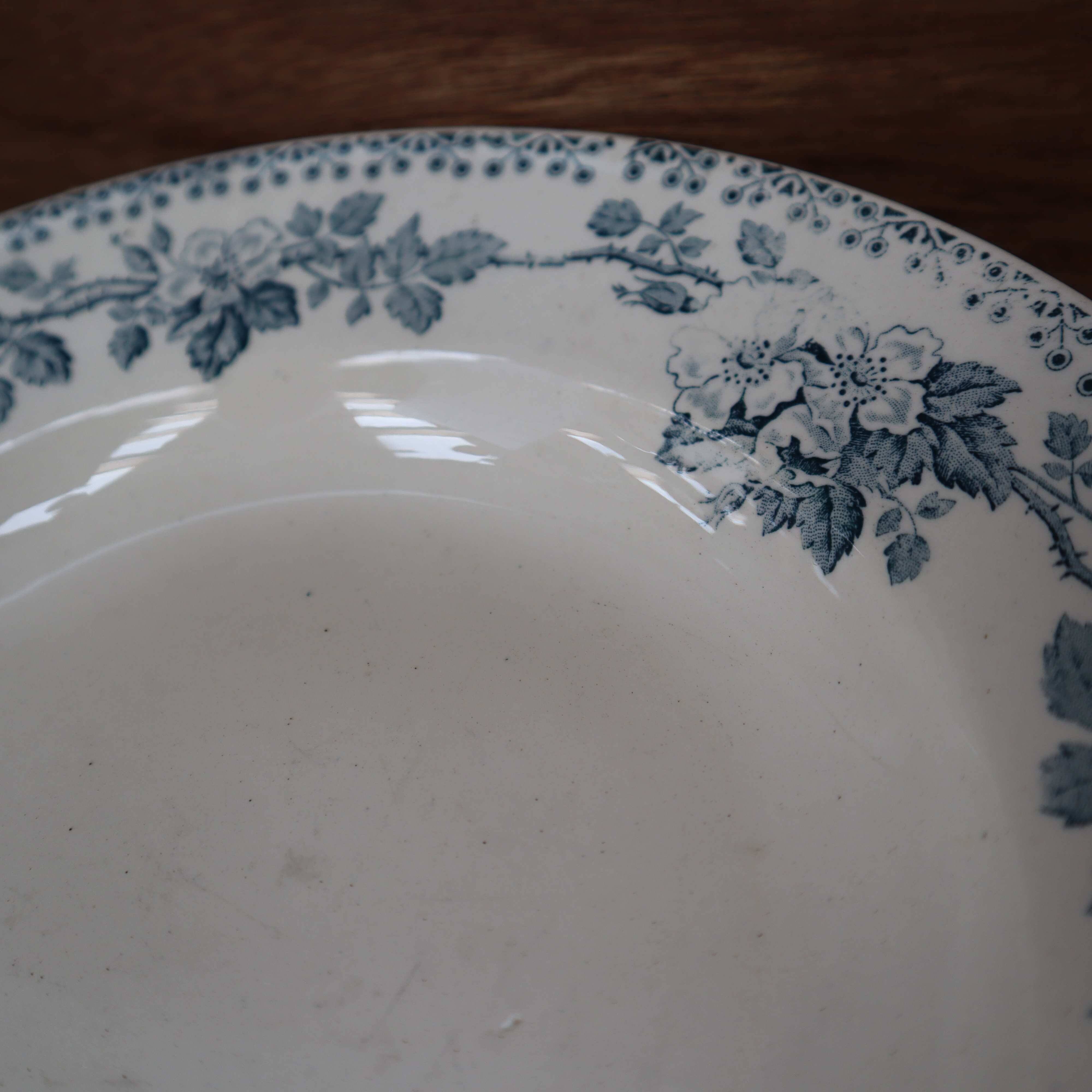 6 soup plates in Terre de Fer, Guadeloupe, St Amand and Hamage Nord