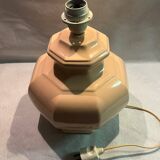 Pale pink ceramic lamp base