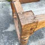 Old maie in solid oak