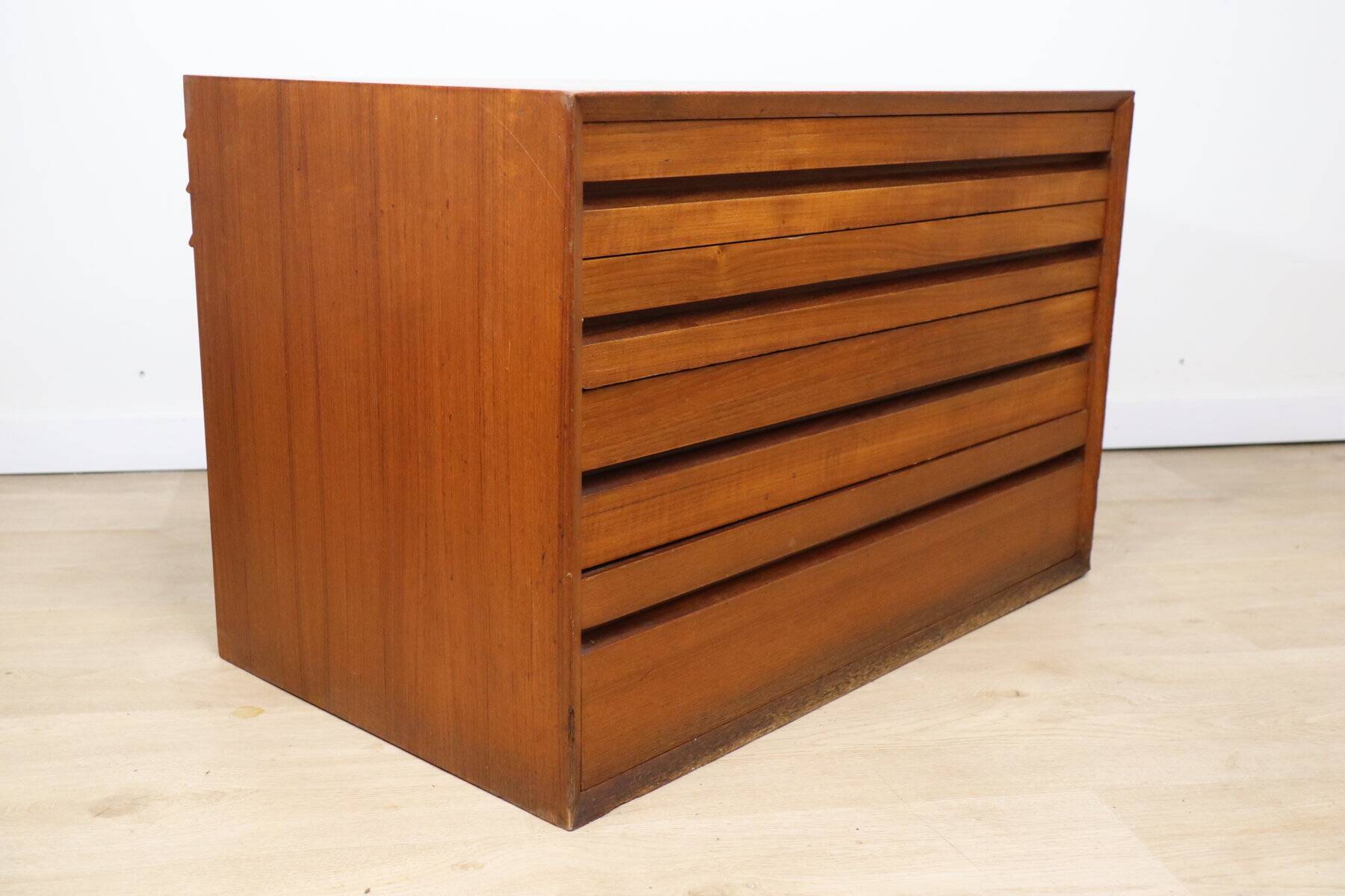 Poul Cadovius teak bookcase module from the 60s