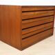 Poul Cadovius teak bookcase module from the 60s
