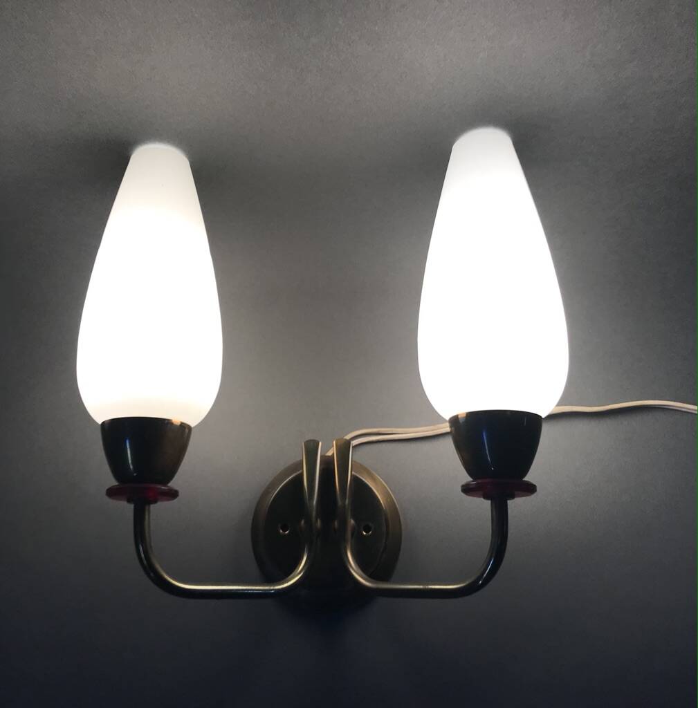 1950 wall lamp, Maison Lunel, France