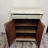 Old wooden Parisian buffet