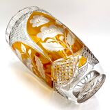Crystal vase, Julia Glassworks, 1960s