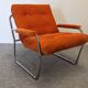 Space age tubular armchair from the 60s/70s