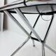 Set of 4 postmodern folding chairs by Niels Gammelgaard for Ikea, 1980s