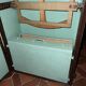 Malle de cabine ancienne avec son intérieur marque Mendel Trunx