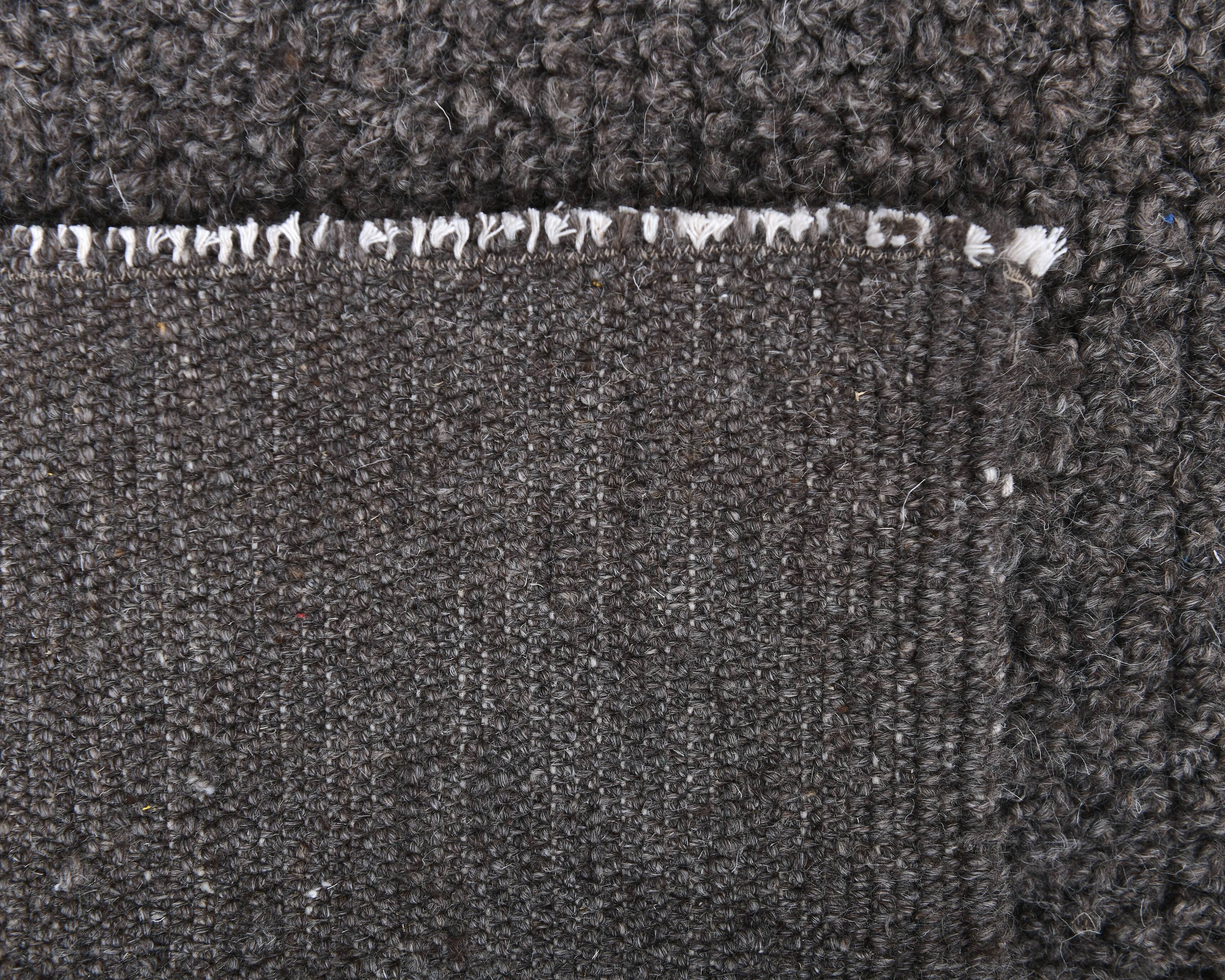 2x10 Brown Handmade Vintage Runner Rug 70x310Cm 241445SK