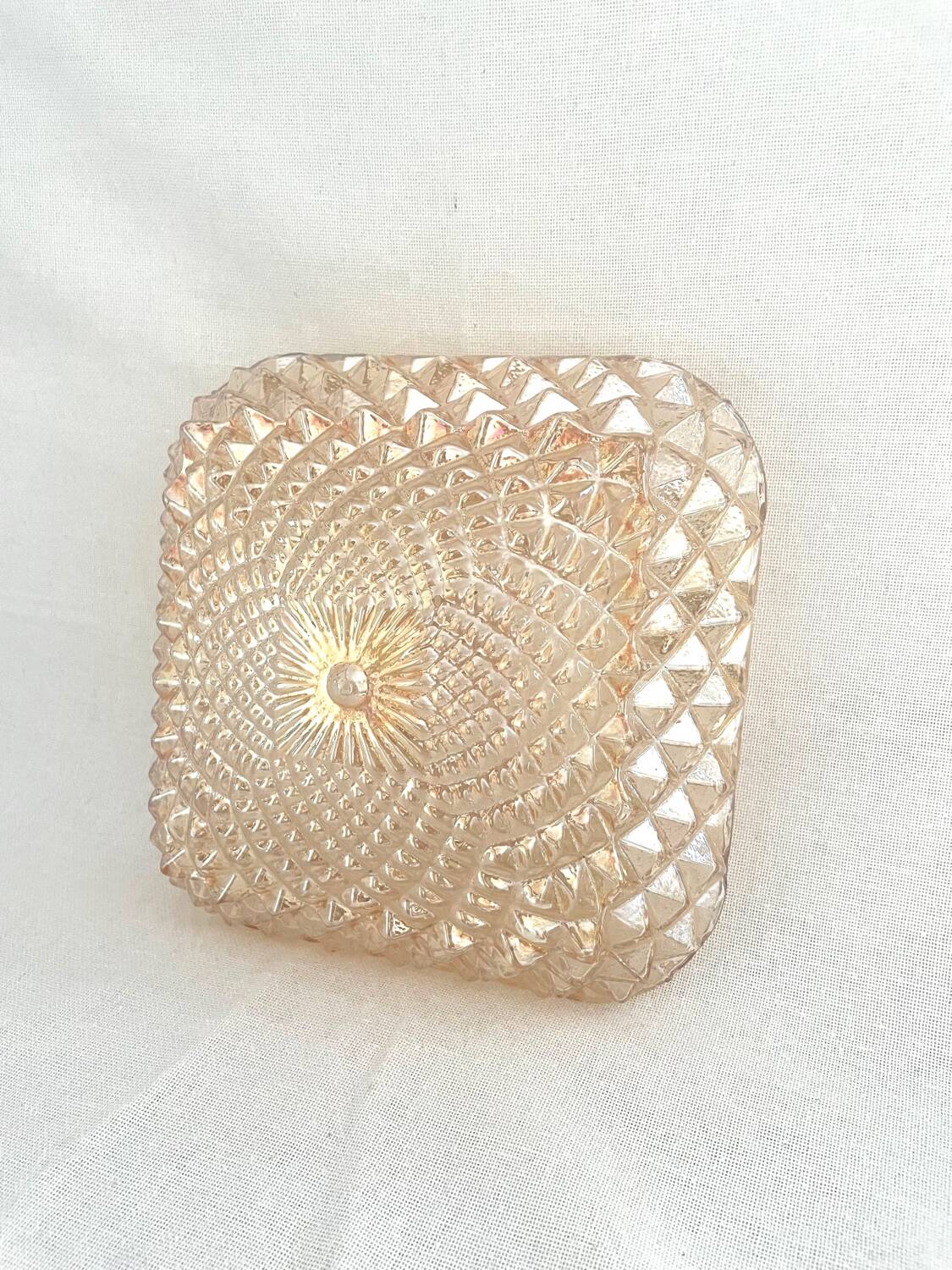 Glass ceiling light