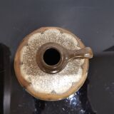 Vintage German ceramic handle vase from the 70s