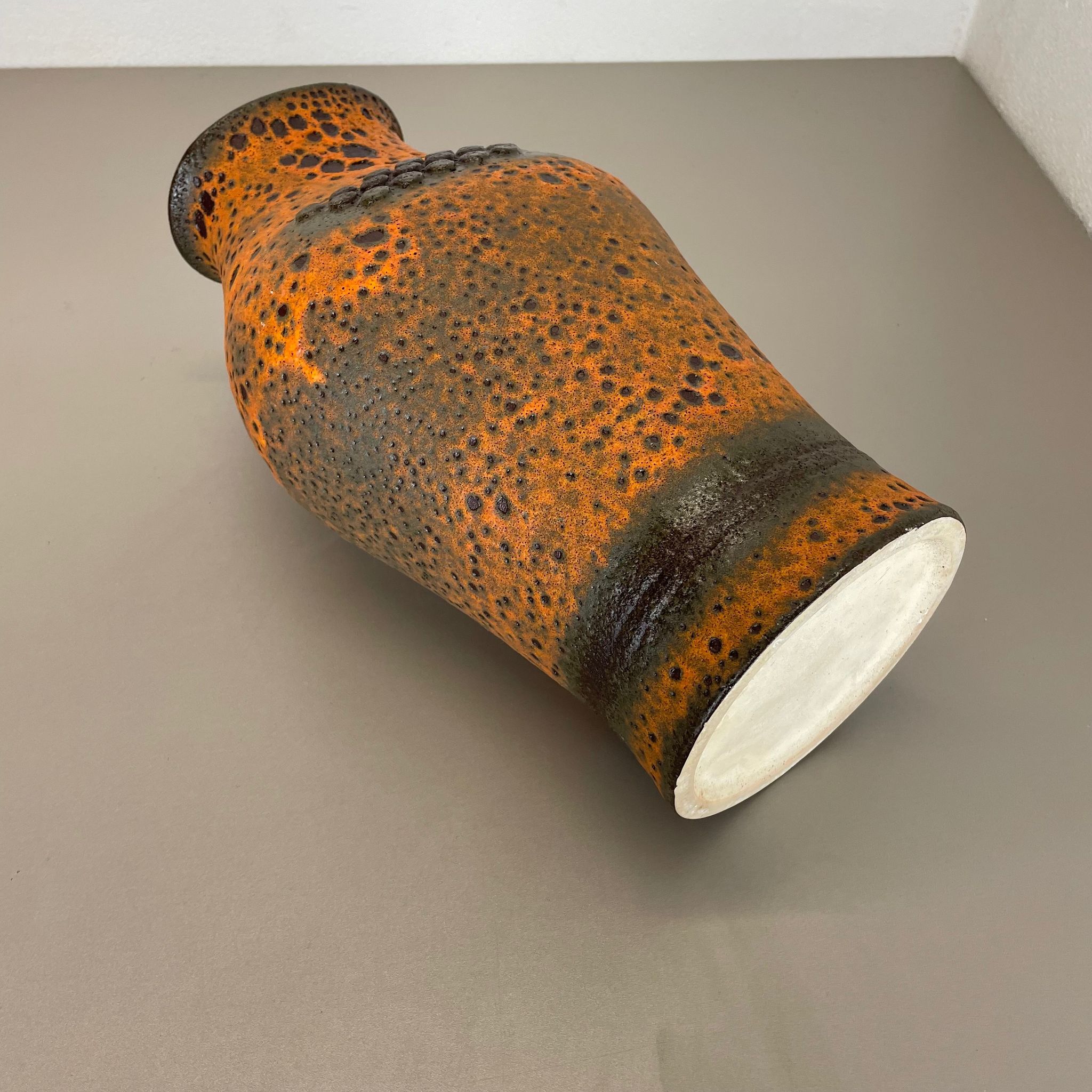 Fat Lava Ceramic Vase "Robot" by Heinz Siery Carstens Tönnieshof, Germany, 1960s