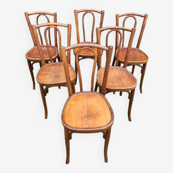 6 chaise bistro baumann 1930