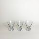 Trio de Verres Minimalistes avec Base Arrondie