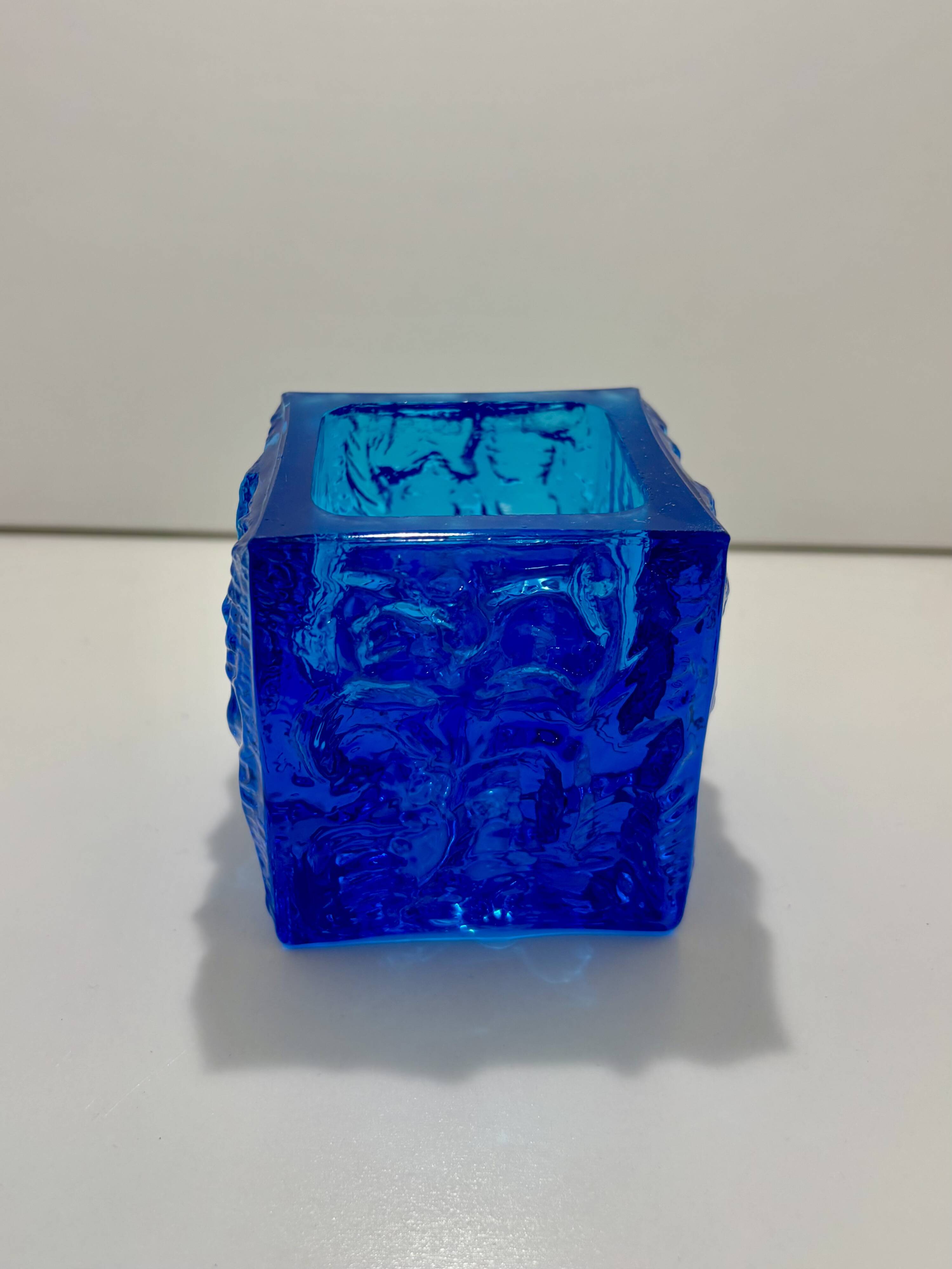 Candlestick - Bohemian glass - Vladislav - Czechoslovakia - 1970