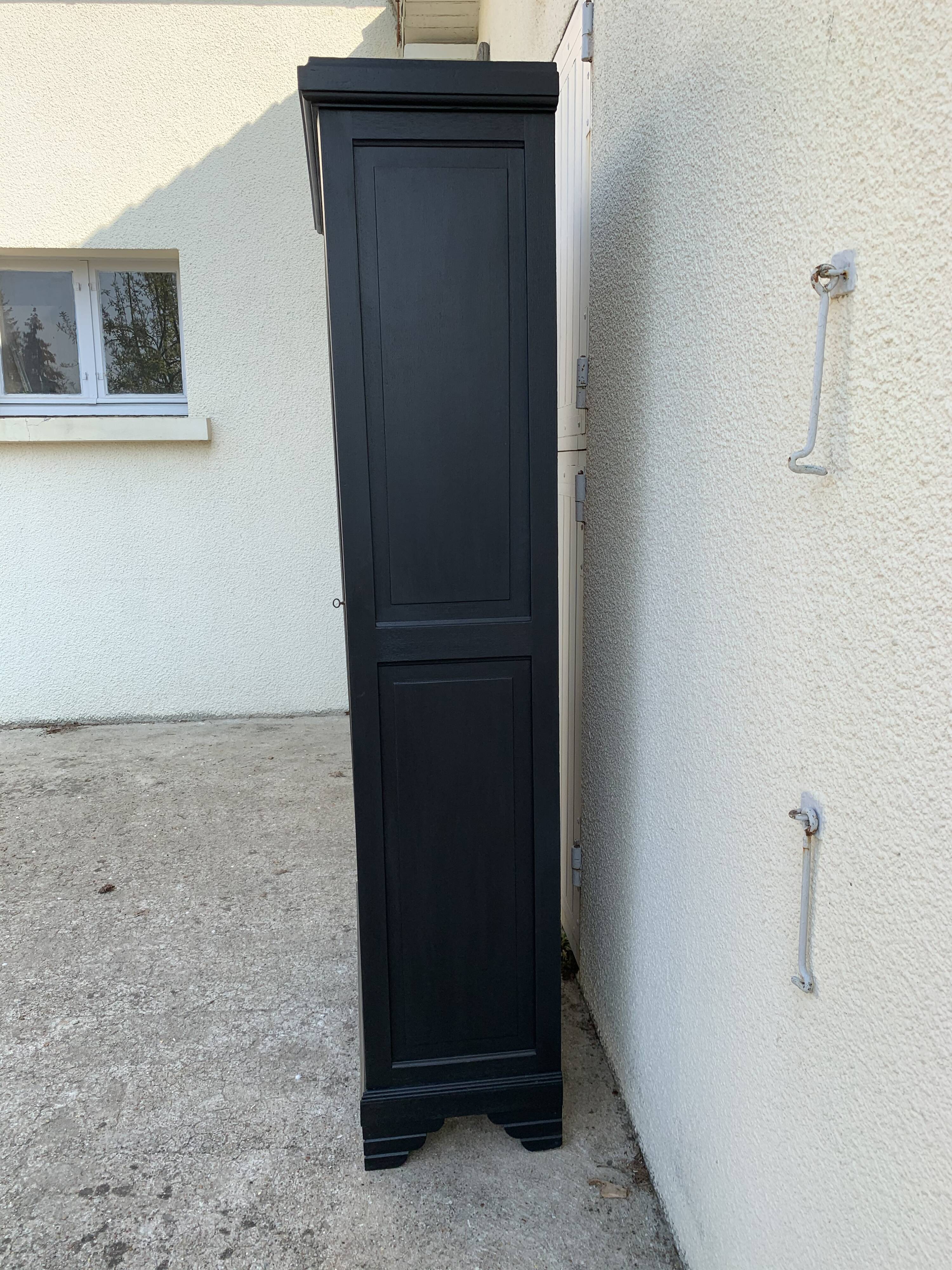 Glass-glazed Parisian wardrobe 1930