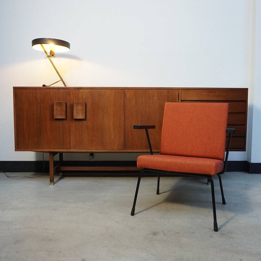 Armchair by Wim Rietveld for Gispen, model 415, 1950s