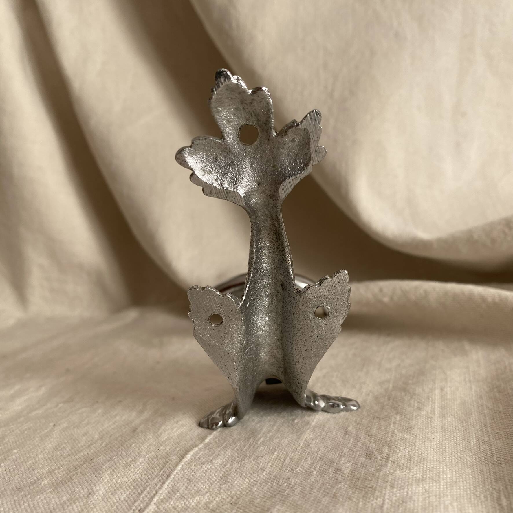 Silver fish wall hook