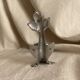Silver fish wall hook