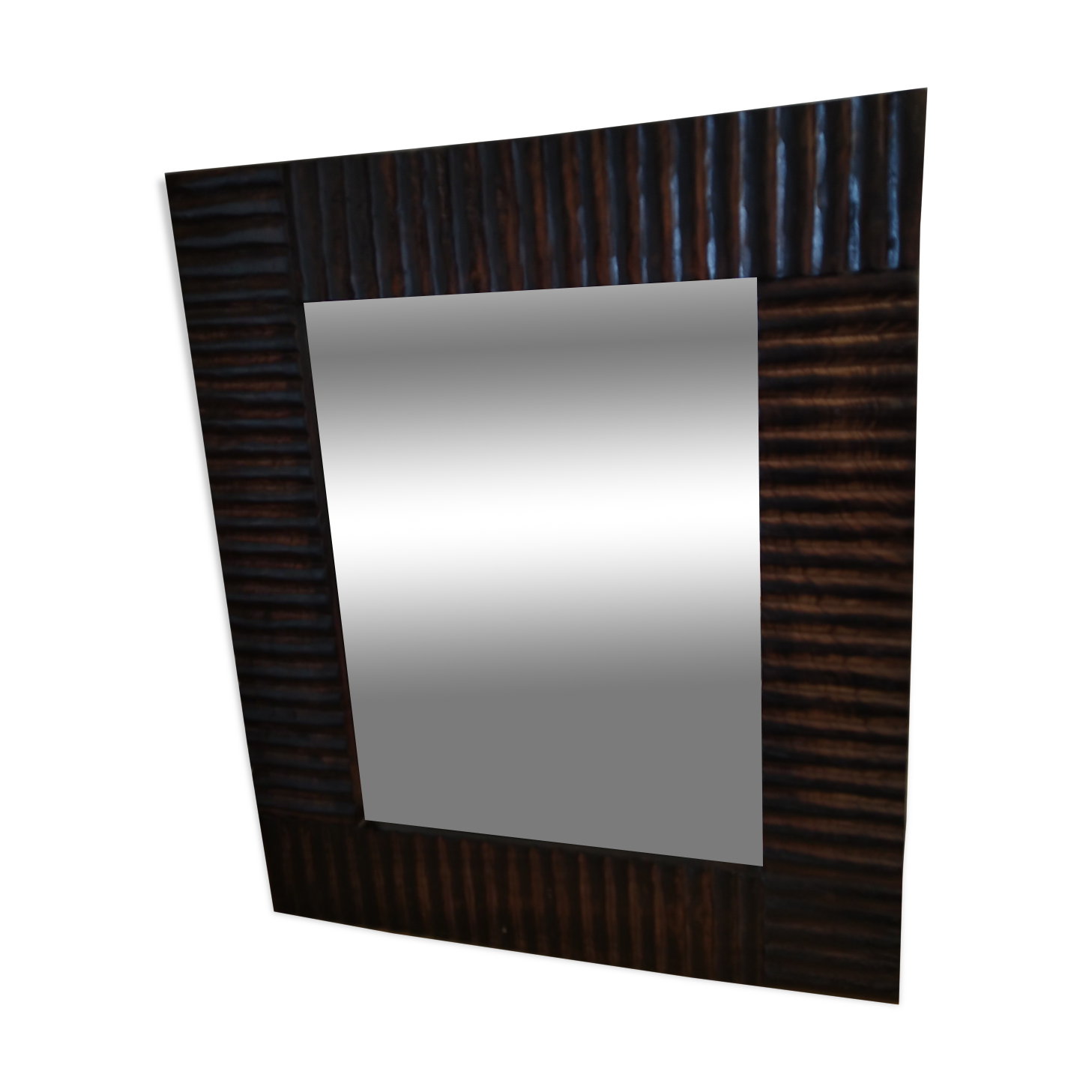 Wooden mirror 60x50cm