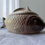 Hand painted soupbowl 'Copenhague' by Longwy